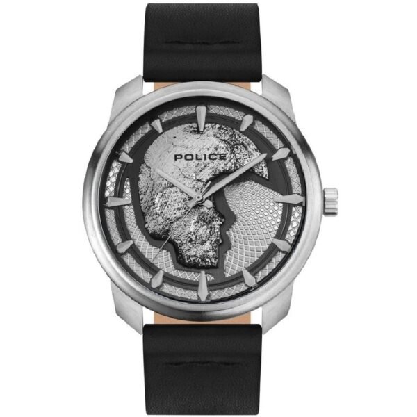 Black Leather Watch