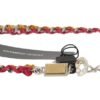 Elegant Multicolor Crystal-Embellished Belt