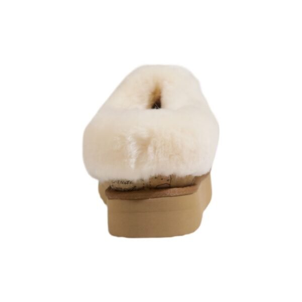 4765463.jpeg Beige Fabric Boot