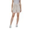 Beige Cotton Short