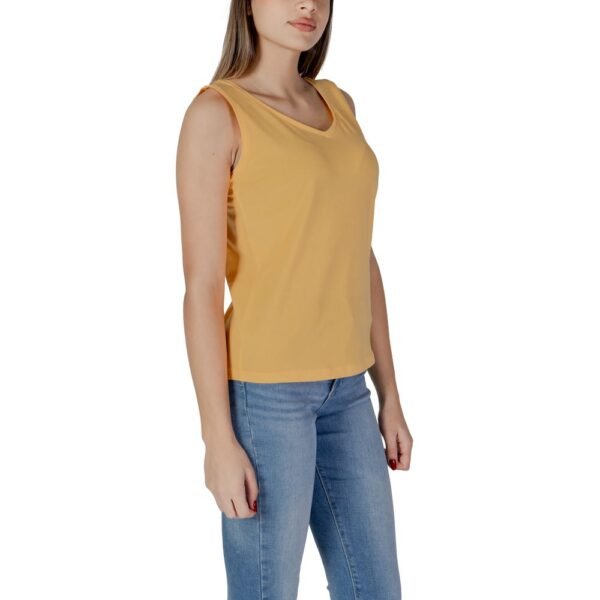 4767233.jpeg Yellow Cotton Tops & T-Shirt