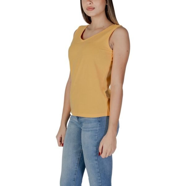 4767235.jpeg Yellow Cotton Tops & T-Shirt