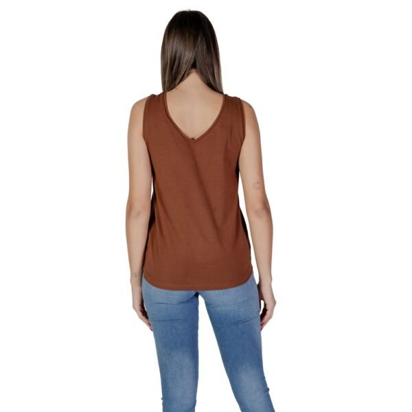 4767237.jpeg Brown Cotton Tops & T-Shirt