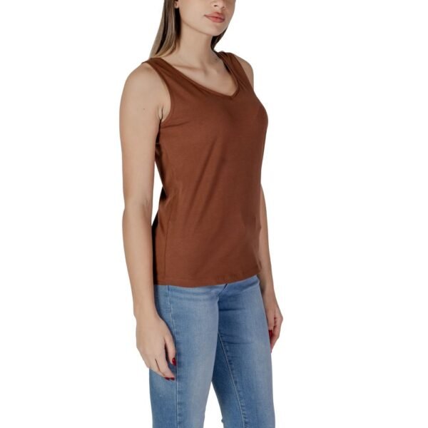4767241.jpeg Brown Cotton Tops & T-Shirt