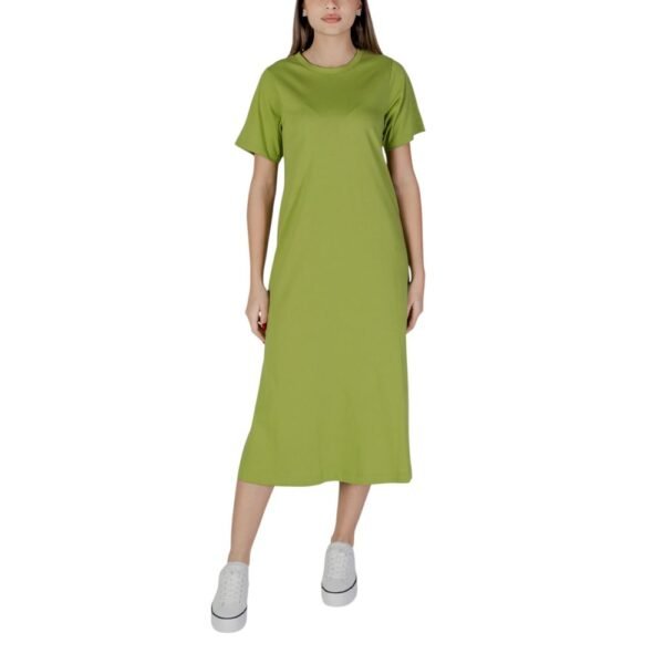 4767300.jpeg Green Cotton Dress