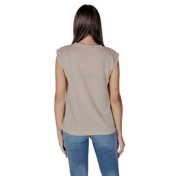 4767417.jpeg Beige Viscose Tops & T-Shirt