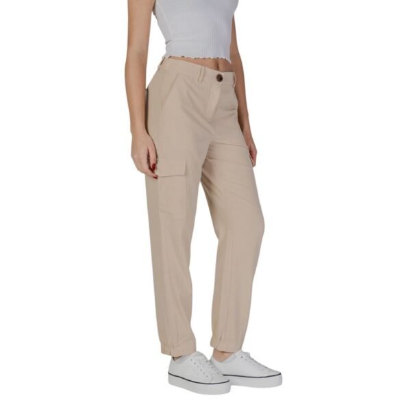4767452.jpeg Beige Polyester Jeans & Pant