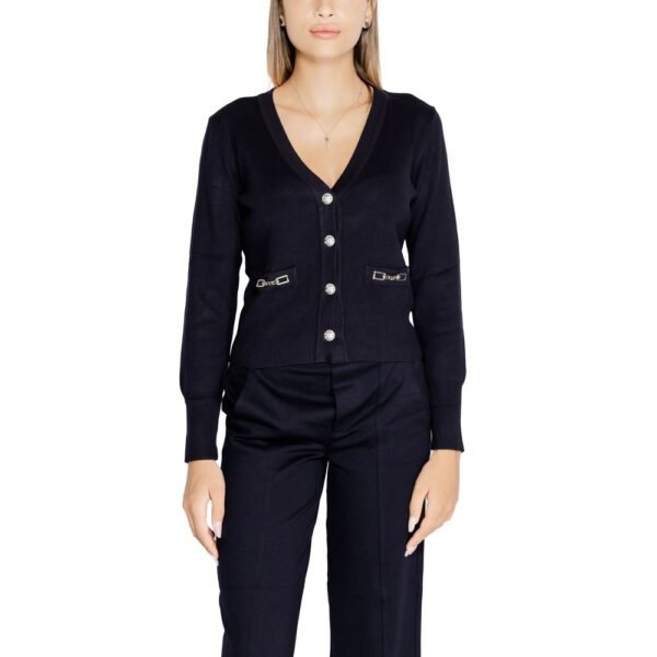 4768533.jpeg Blue Viscose Cardigan