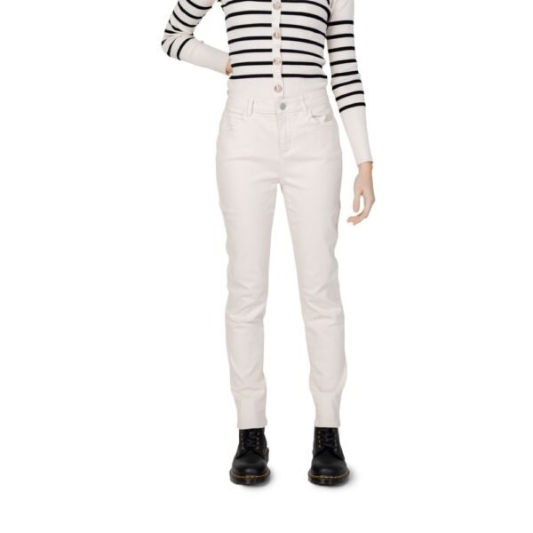 4775385.jpeg Beige Cotton Jeans & Pant