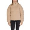 Beige Nylon Coat
