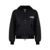 Black Nylon Jackets & Coat