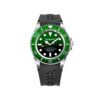 Black Rubber Watch