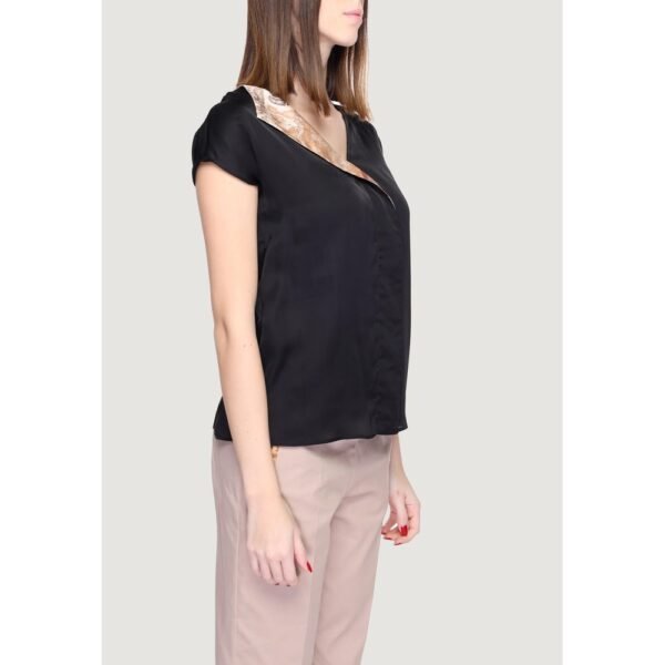 6183337.jpeg Black Viscose Shirt