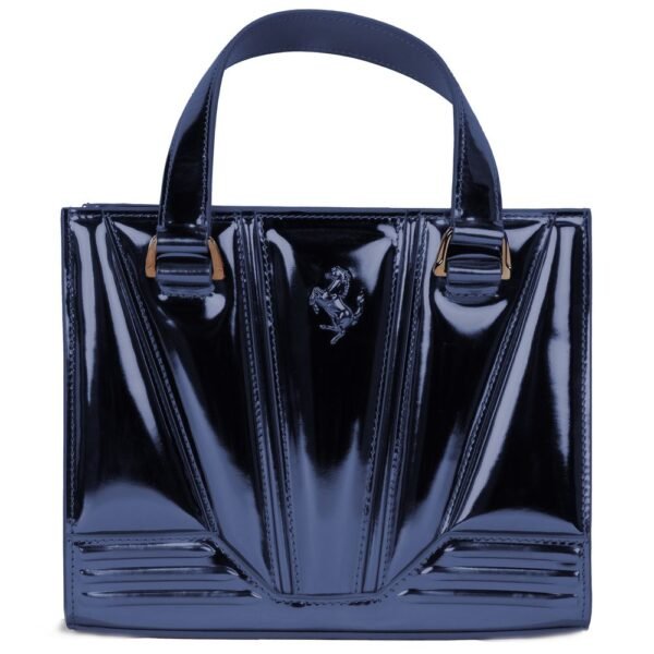 6569123.jpeg Blue Leather Handbag