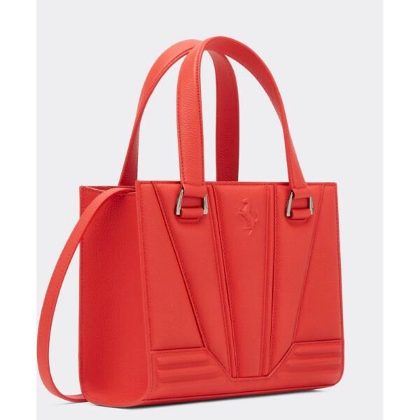 Screenshot Red Leather Handbag