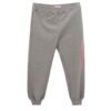 Chic Gray Cotton Blend Trousers