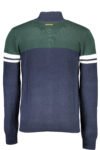 GIAN MARCO VENTURI BLUE MEN'S CARDIGAN