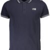 CAVALLI CLASS POLO SHORT SLEEVE MEN BLUE