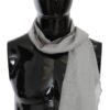 1293430.jpg Elegant Gray Cotton Men's Scarf