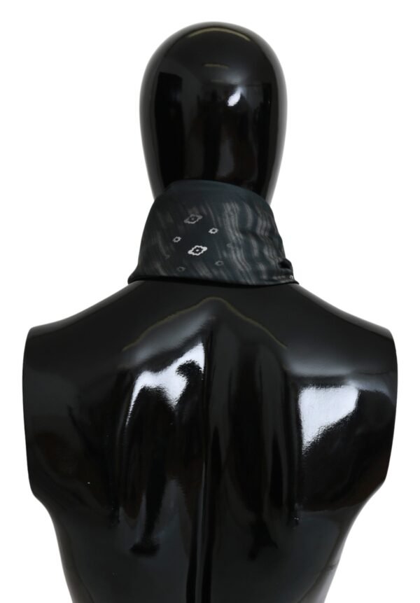 1293434.jpg Elegant Silk Printed Blue Scarf