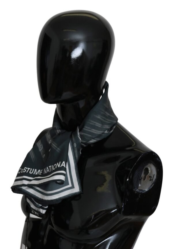 1293437.jpg Elegant Silk Printed Blue Scarf