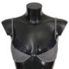 Blue Stripes Lace Reggiseno Bra