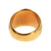 Glamorous Gold-Plated Sterling Silver Ring
