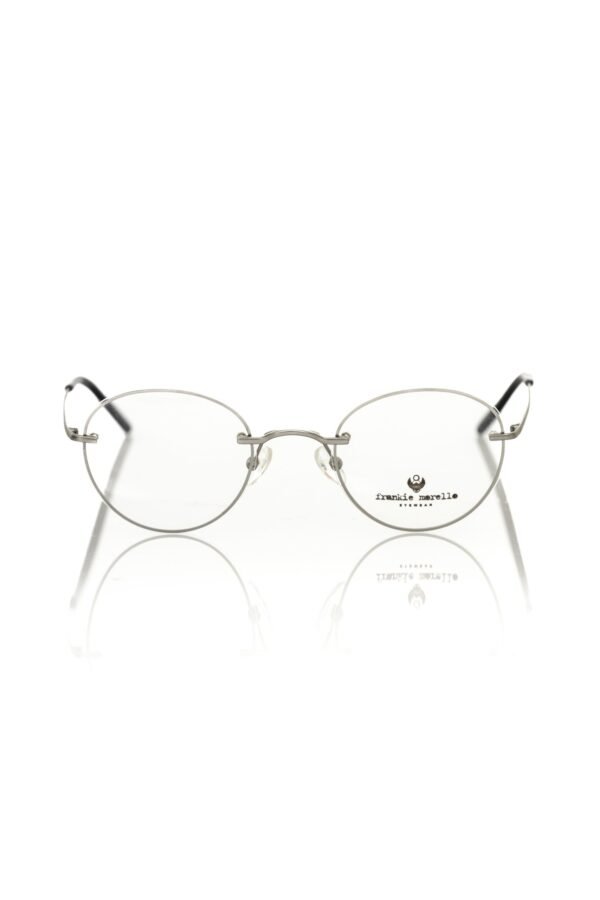 1595054.jpg Silver Metallic Unisex Eyeglass Frame