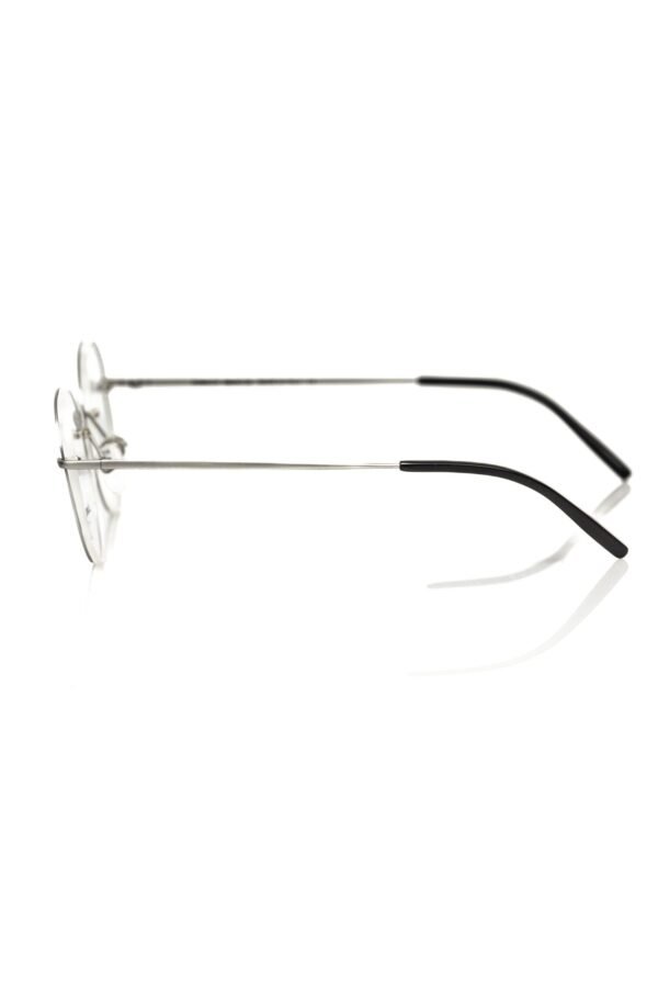1595070.jpg Silver Metallic Unisex Eyeglass Frame