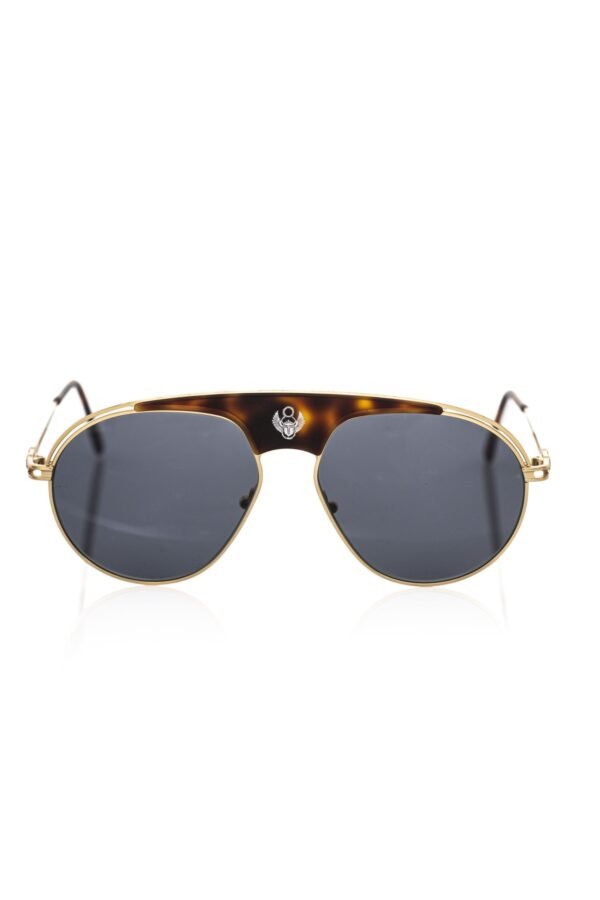 1595212.jpg Brown Metallic Sunglass for Men