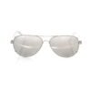 Silver Metallic Men Sunglass