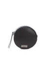 Black Leather Women Crossbody Bag