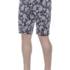 Blue Cotton Men's Bermuda Short
