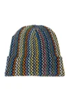 Multicolor Wool Men Hat