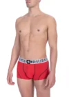 Red Cotton Men Trunk