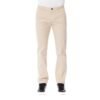 Beige Cotton Men's Pant