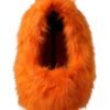4574032-1.jpg Orange Faux Fur Whole Head Wrap Hat