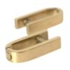 Gold Plated Metal Brass Pin Men Cufflinks