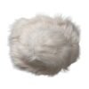 4610665.jpg Off White Acrylic Fur Womens Bucket Hat