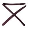 Bordeaux Solid 100% Silk Adjustable Men Tie