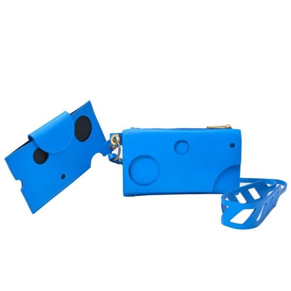 4658330.jpeg Blue Leather Shoulder Bag