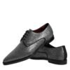 Silver Polyurethane Derby Formal Dress Shoes