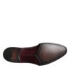 Black Leather Lace Up Men Derby Formal Shoes