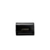 Black Polyethylene Women Crossbody Bag