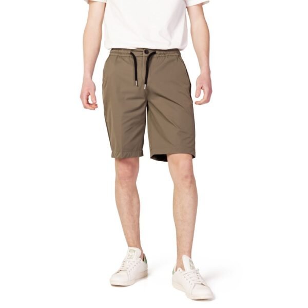 4717072.jpeg Green Nylon Short