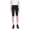 Black Cotton Bermuda