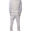 White Wool Silk 3 Piece SlimFit Formal Suit