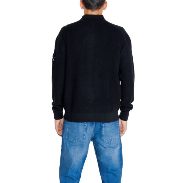 4747131.jpeg Black Recycled Cotton Cardigan