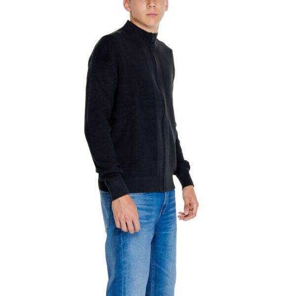 4747133.jpeg Black Recycled Cotton Cardigan