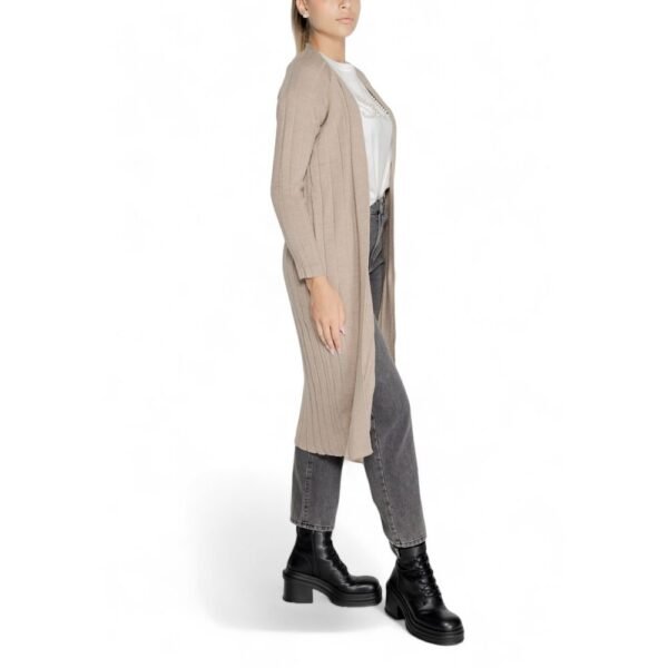 4751811.jpeg Beige Marabou Cardigan